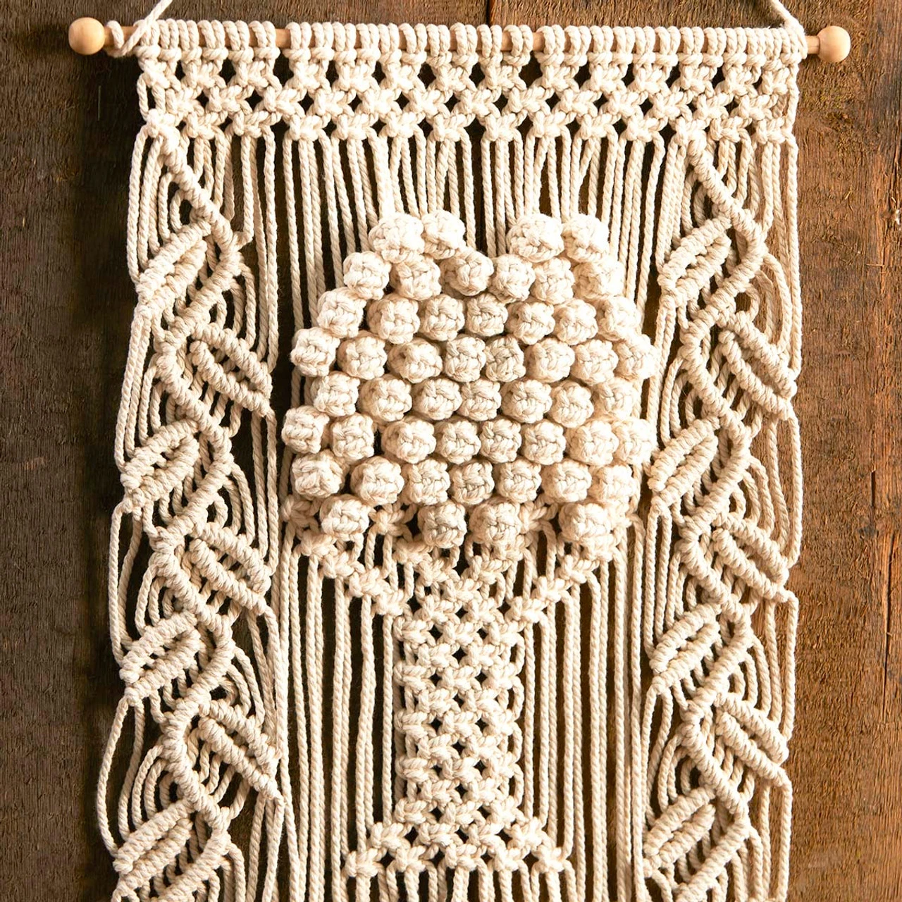 Herrschners Into The Woods Wall Hanging Macrame - Image 2