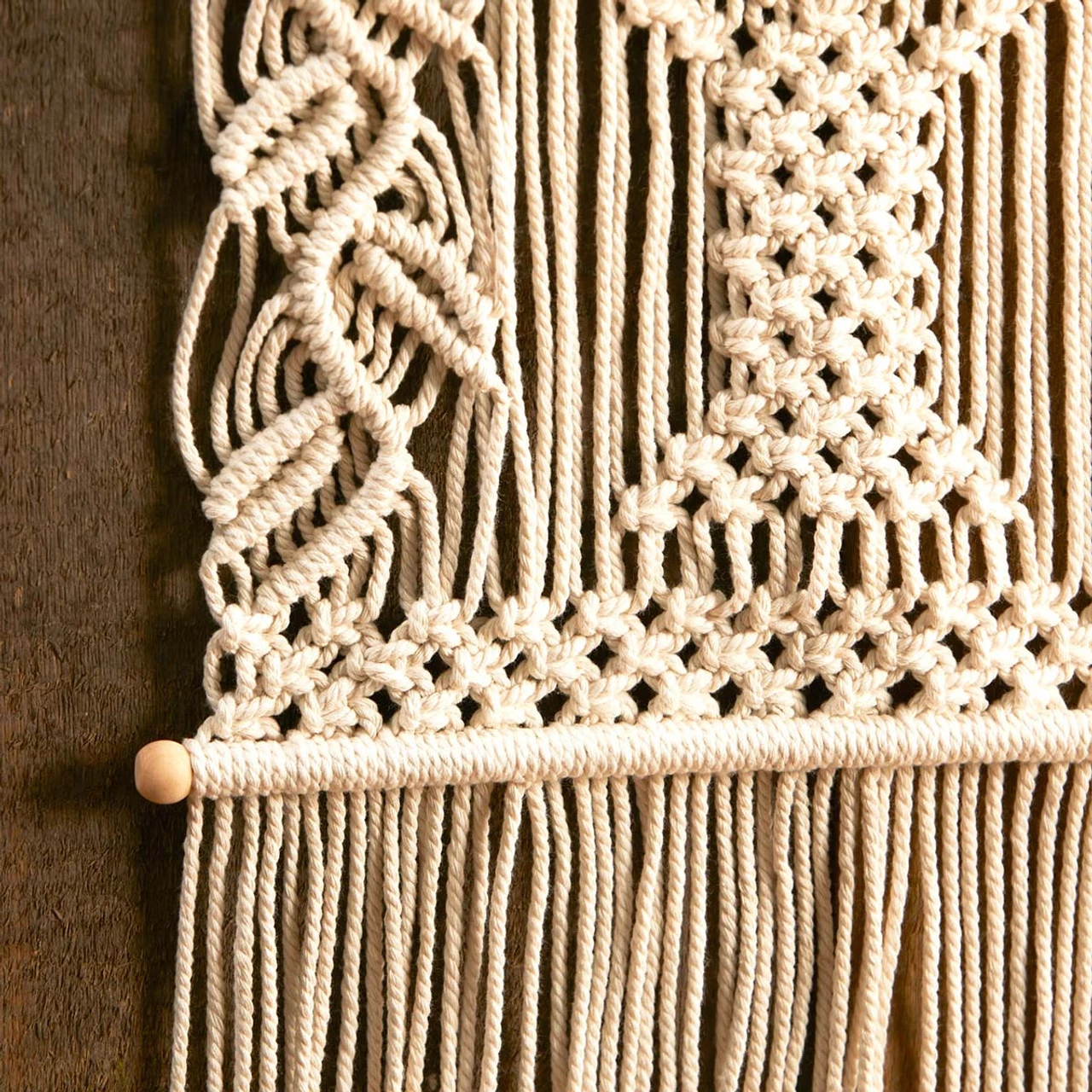 Herrschners Into The Woods Wall Hanging Macrame - Image 3