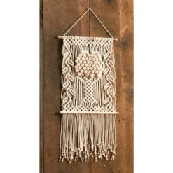 Herrschners Into The Woods Wall Hanging Macrame