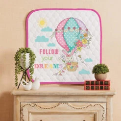 Herrschners Follow Your Dreams Wall Hanging Stamped Cross-Stitch Kit