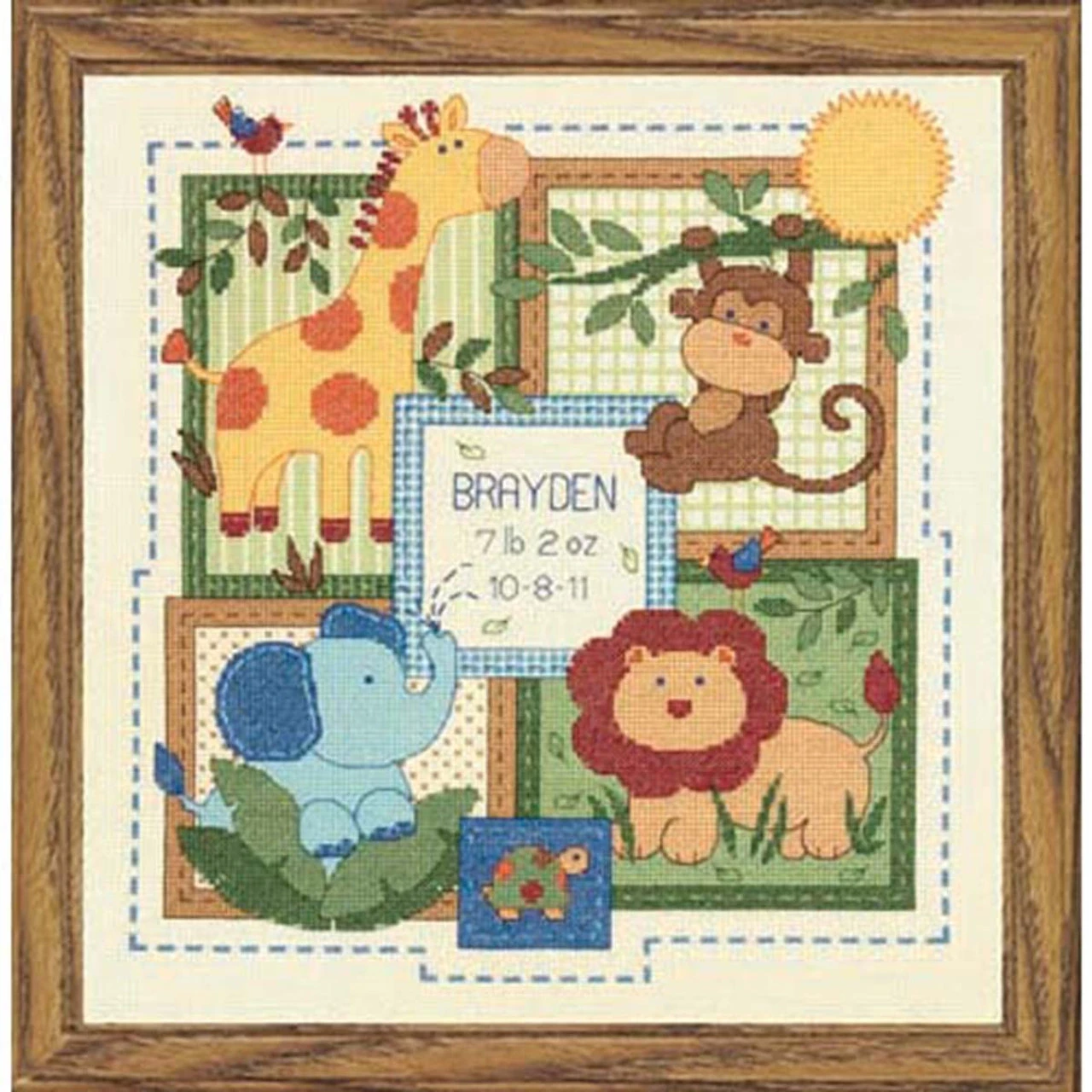 Dimensions Savannah Birth Record Counted Cross-Stitch Kit