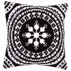 Vervaco Black & White I Stamped Cross-Stitch Kit