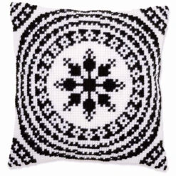 Vervaco Black & White II Stamped Cross-Stitch Kit