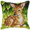 Orchidea Roe-deer Pillow Needlepoint Kit