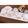 Herrschners Happy Birthday Table Runner & Napkins Stamped Cross-Stitch