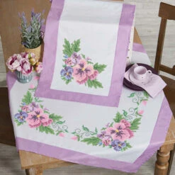 Herrschners Savannah Set Stamped Cross-Stitch