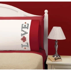 Herrschners Seasons Of Love - Fall Pillowcase Pair Stamped Cross-Stitch