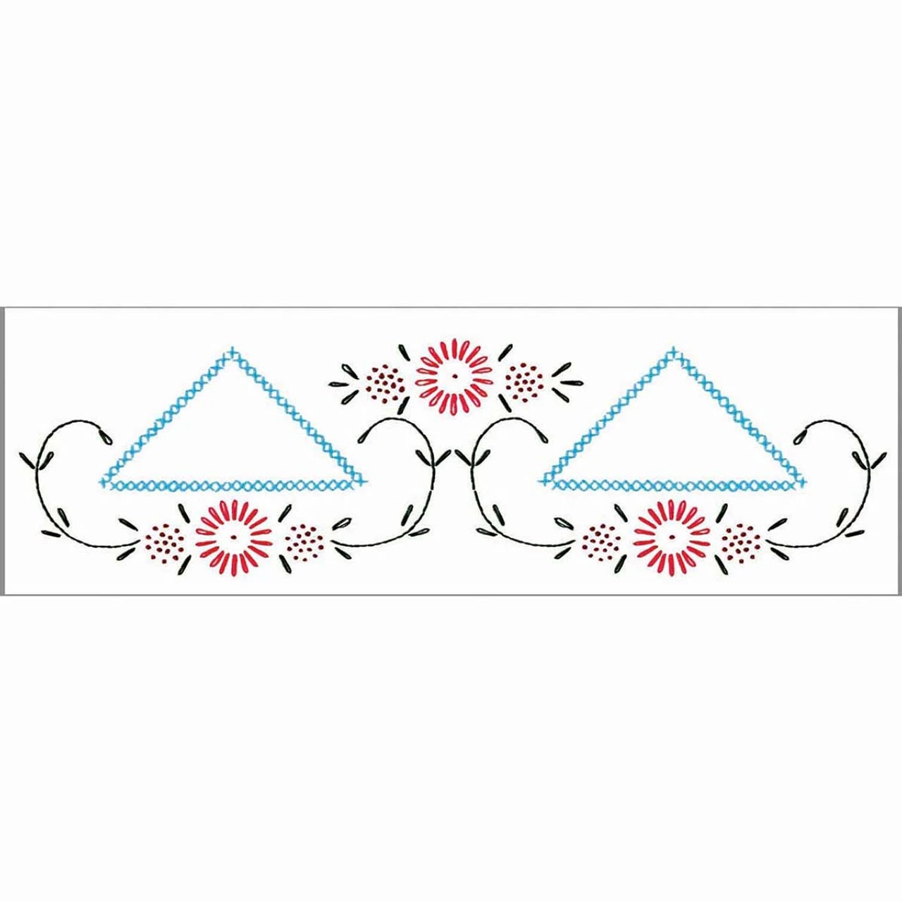 Herrschners Virginia Dresser Scarf Stamped Embroidery - Image 2