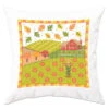 Herrschners At The Pumpkin Patch Pillow Cover Stamped Cross-Stitch Kit
