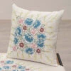 Nob Hill Calming Floral Pillow Cover Stamped Embroidery Kit