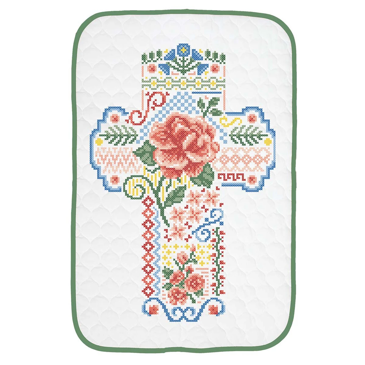 Herrschners Summer Cross Wall Hanging Stamped Cross-Stitch Kit
