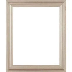 Herrschners Deep Inset Frame-Silver 8x10" Sectional Frame