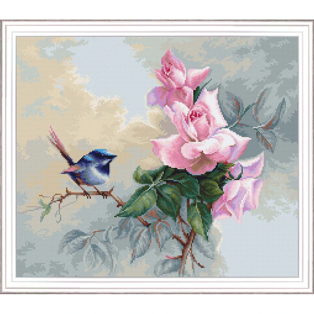 Luca-S Birdie Counted Cross-Stitch Kit