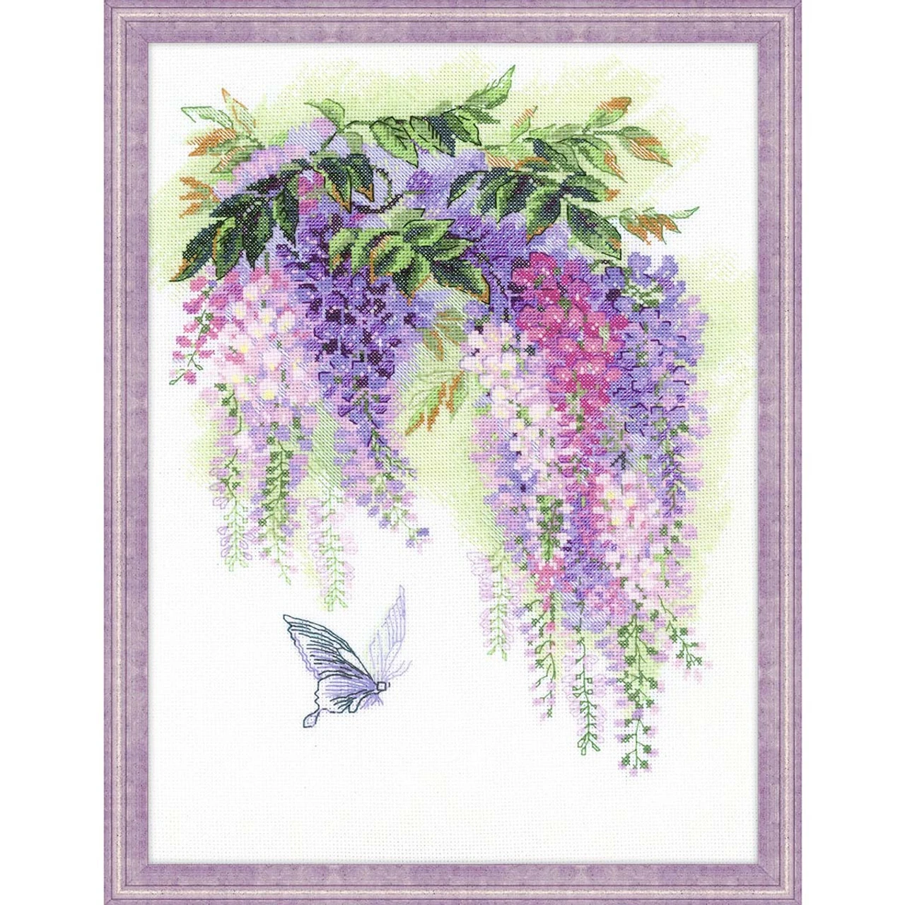 RIOLIS Wisteria Counted Cross-Stitch Kit
