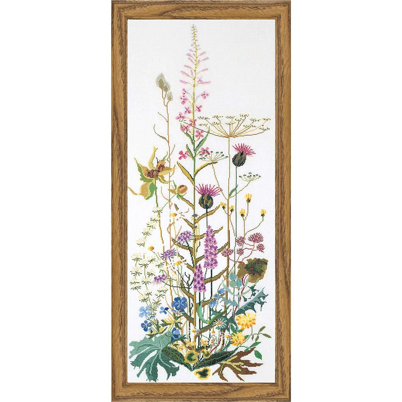 Thea Gouverneur Wild Flowers Counted Cross-Stitch Kit