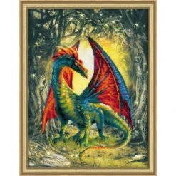 RIOLIS Forest Dragon Counted Cross-Stitch Kit