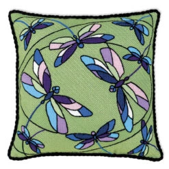 RIOLIS Stained Glass Dragonflies Counted Cross-Stitch Kit