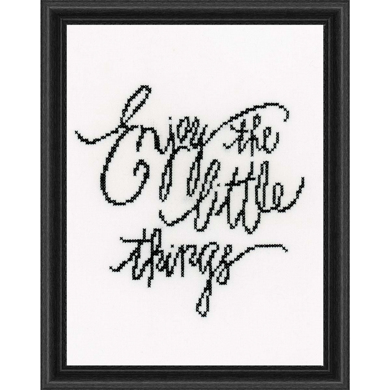 Vervaco Enjoy The Little Things Counted Cross-Stitch Kit