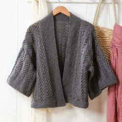 Herrschners Everyday Cardigan Knit Kit