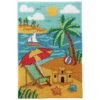 Herrschners Day At The Beach Wall Hanging Plastic Canvas Kit