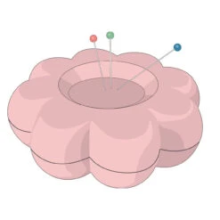 Riley Blake Designs Calico Flower Power Magnetic Pin Holder Accessory