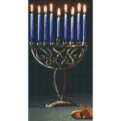 PixelHobby Hanukkah Mosaic Art Kit