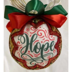 Quilt Magic Hope No-Sew Ornament Kit
