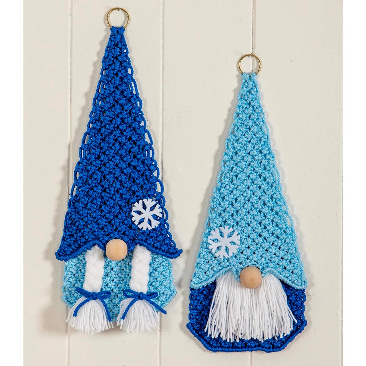 Herrschners Snowflake Gnomes Macrame