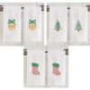 Herrschners Classic Christmas Towel Set Stamped Cross-Stitch