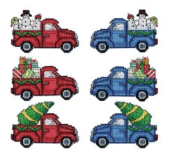 Design Works Holiday Pickup Counted Cross-Stitch Kit
