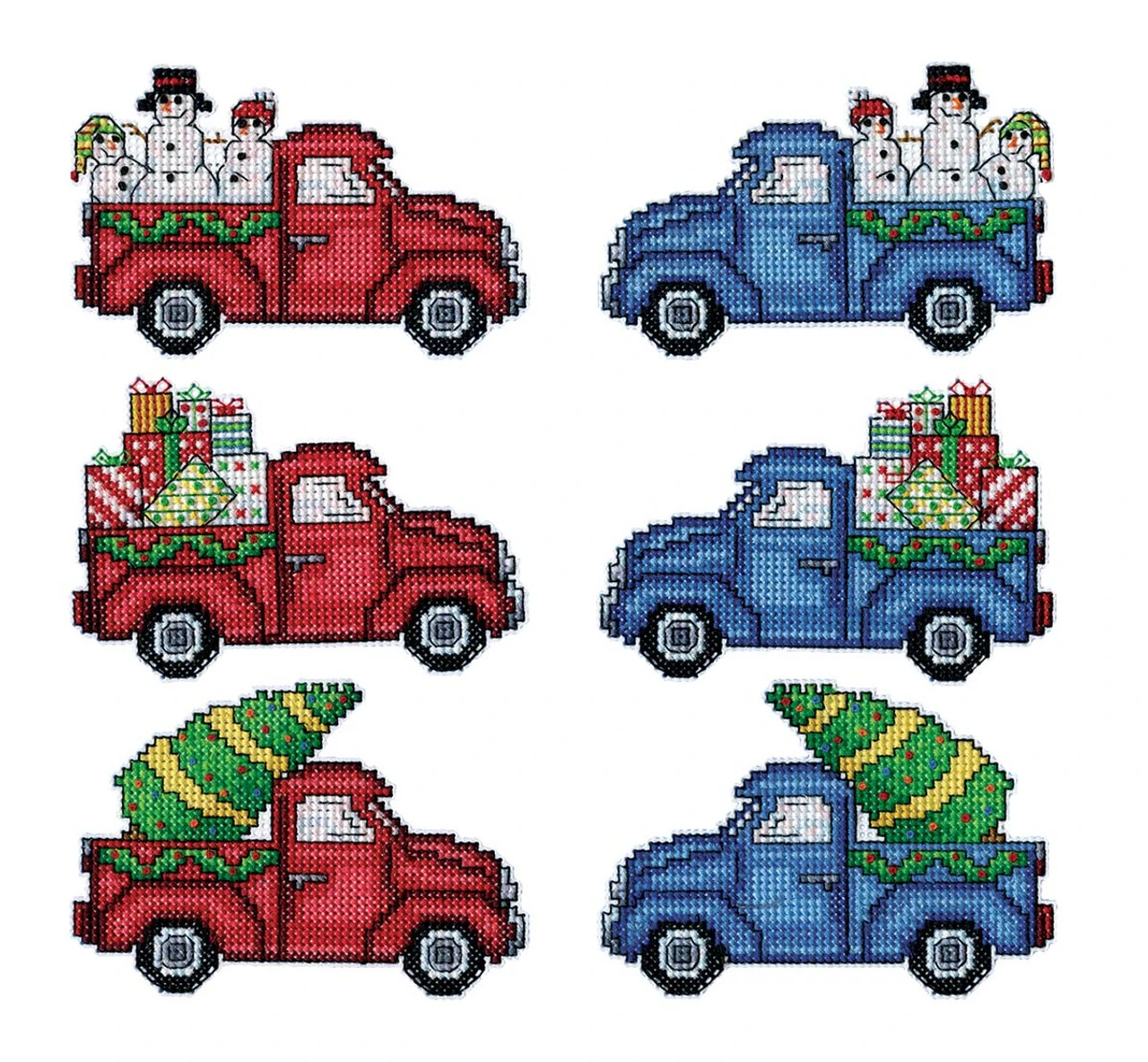 Design Works Holiday Pickup Counted Cross-Stitch Kit