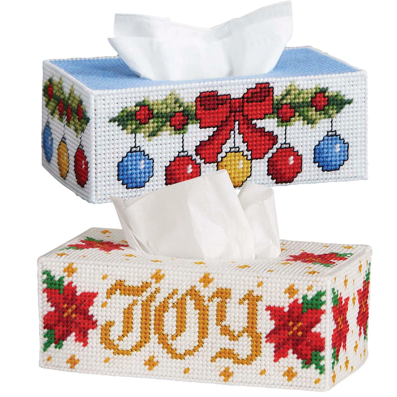 Herrschners Victorian Joy & Holiday Bough Set Plastic Canvas