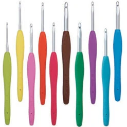 Clover Amour---Set Of 10 Crochet Hooks