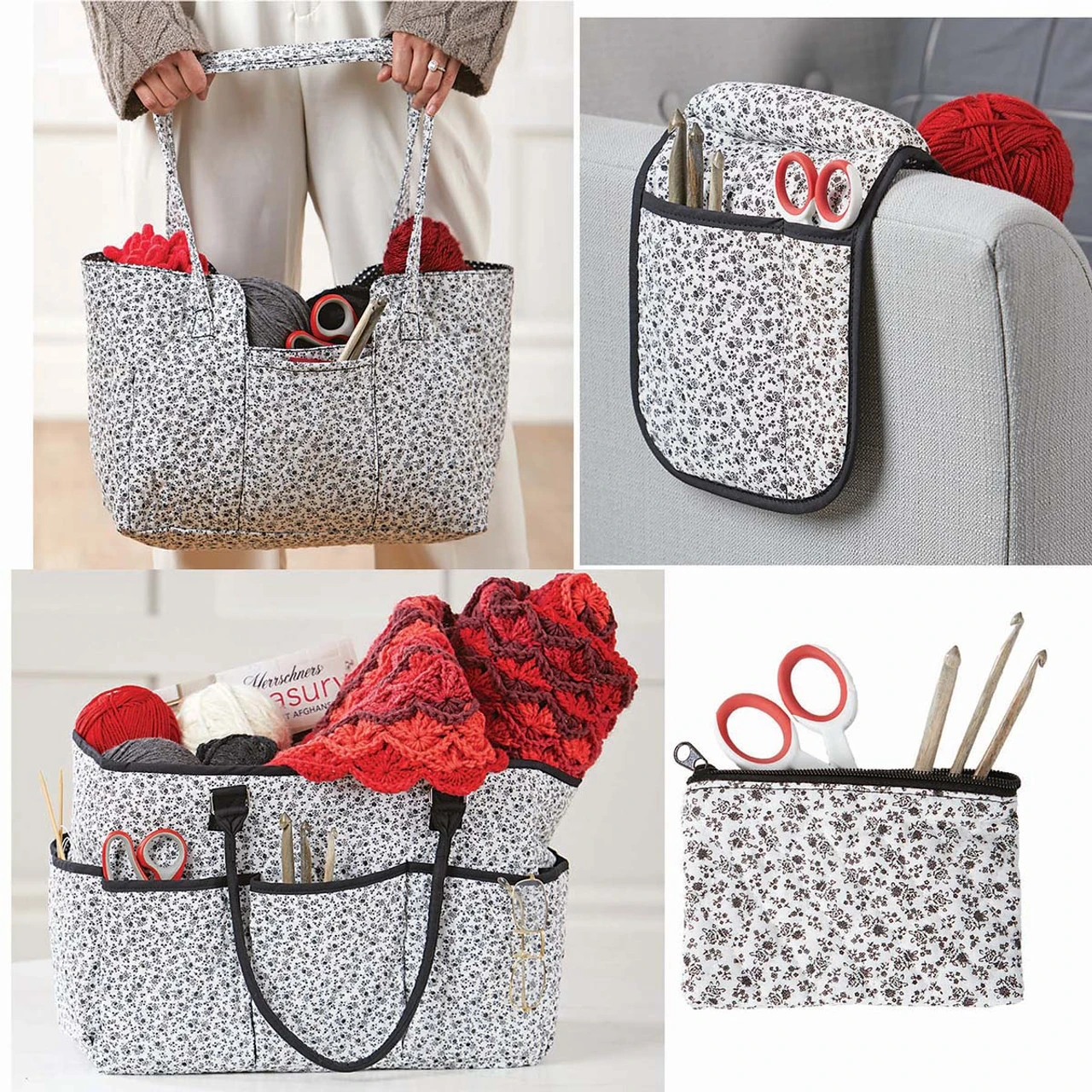 Herrschners Vintage Quilted Needlework Set