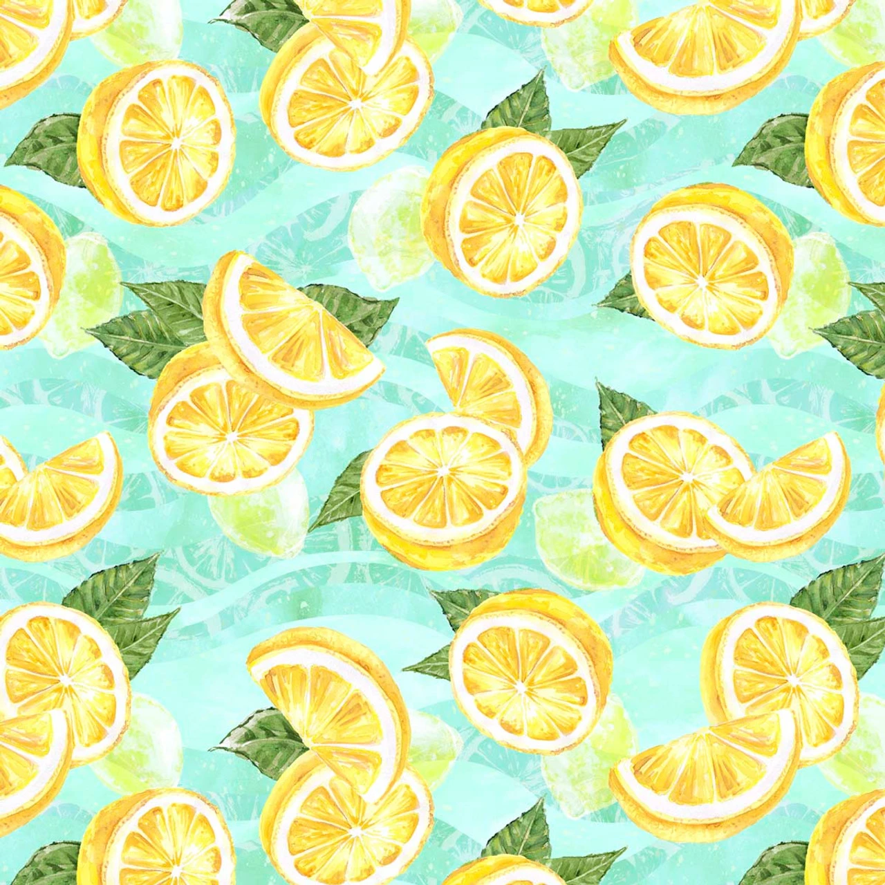 Fabric Edition, Inc. Citrus Prints Fabric Quarters Bundle Pre-Cut Fabric - Image 6