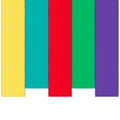 Fabric Edition, Inc. Primary Color Solids Strip Roll Pre-Cut Fabric