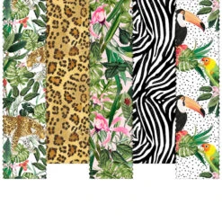 Fabric Edition, Inc. Animal Prints Strip Roll Pre-Cut Fabric