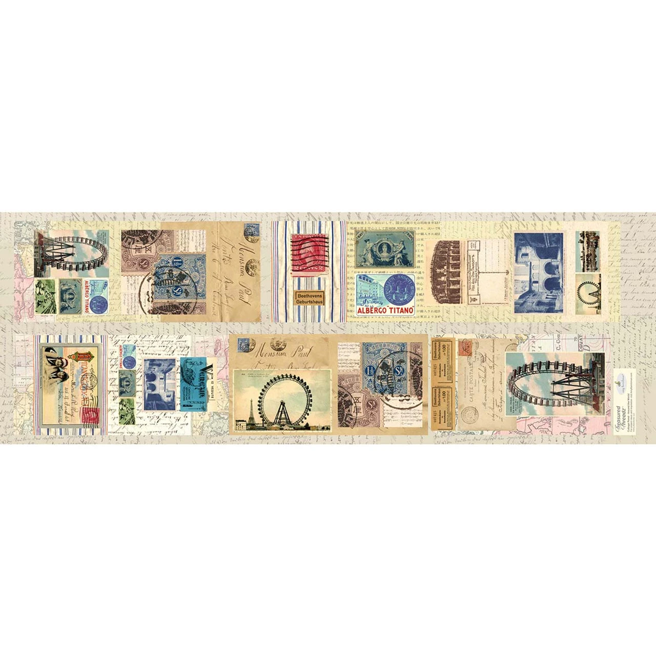 Around The World Panel Fabric