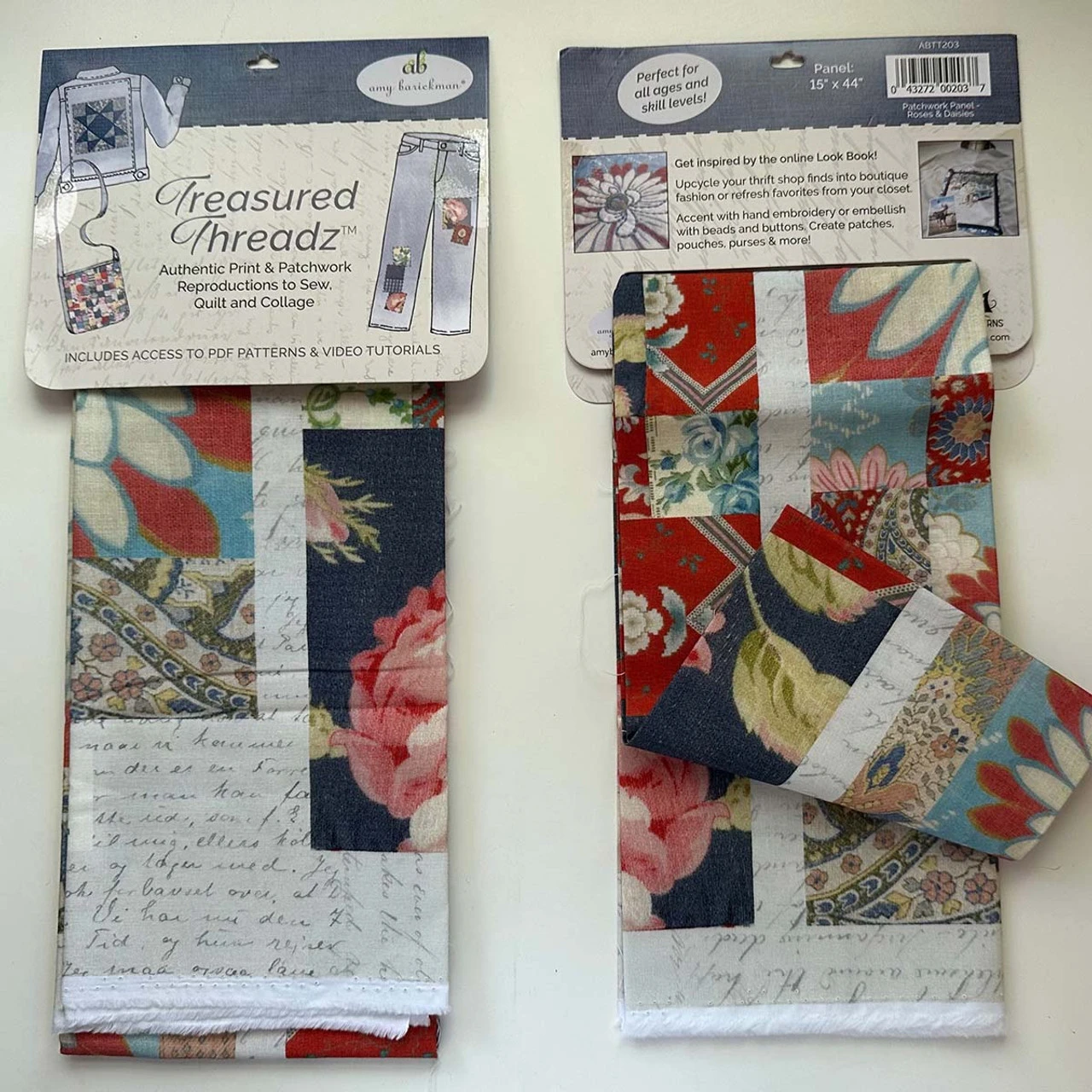 Roses & Daisies Panel Fabric - Image 5