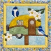 Quilt Magic Birdhouse Camper No-Sew Quilt Kit