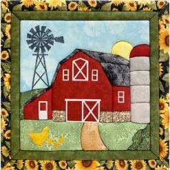 Quilt Magic Down On The Farm No-Sew Quilt Kit