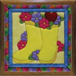 Quilt Magic Rain Boots No-Sew Quilt Kit