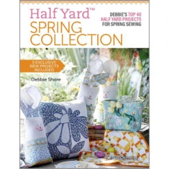Penguin Random House Half Yard Spring Pattern Collection Quilting Book/Booklet